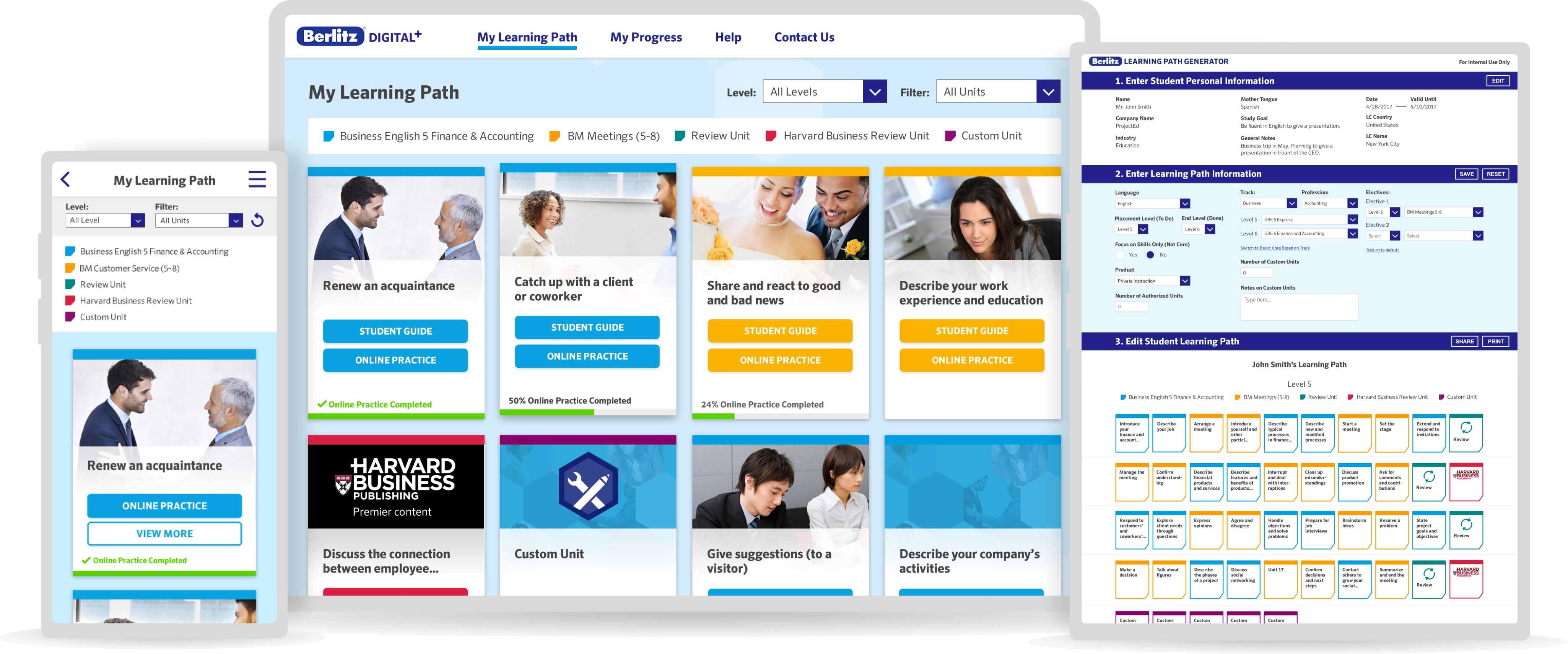 Berlitz  1.0: Personalized Language Learning at Scale
